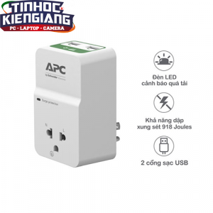 Ổ cắm điện chống sét APC by Schneider Electric
