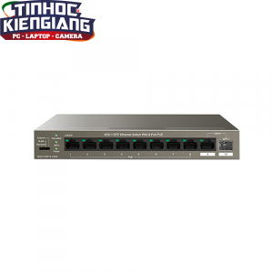 Thiết bị chuyển mạch Switch Tenda TEG1110PF 8-Port PoE + 2-Port Uplink