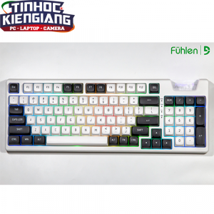 Bàn phím cơ không dây Fuhlen H95S PANDA 3 Mode Wireless (Yellow/Red/Silver/Brown Switch)