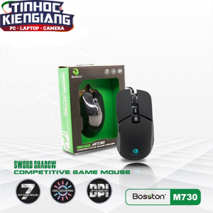 Chuột máy tính Gaming Bosston M730 RGB