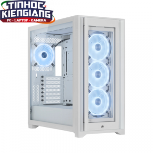 Vỏ máy tính Corsair iCUE 5000X RGB QL True White CC-9011233-WW