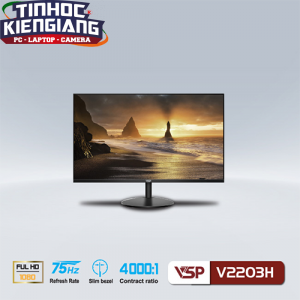 Màn hình LCD 22" VSP V2203H FullHD 75Hz VA Đen