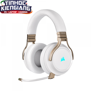 Tai nghe không dây Corsair Virtuoso RGB Pearl CA-9011224-AP