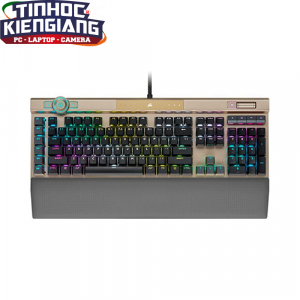 Bàn phím cơ Corsair K100 RGB Midnight Gold Optical switch CH-912A21A-NA