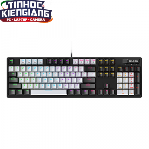Bàn phím cơ DareU EK1280X BLACK-GREY MULTI LED (Blue Switch)