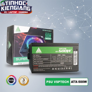 Nguồn máy tính VSP ATX 500W - LED RGB