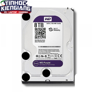 Ổ Cứng HDD Western Purple 8TB 3.5inch SATA III Hàng Công Ty