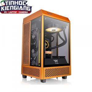 Vỏ máy tính Thermaltake Tower 100 TG Metallic Gold