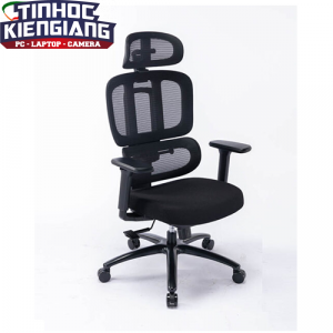 Ghế game công thái học ergonomic WARRIOR Hero series WEC509 Black