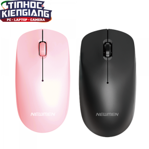 Chuột máy tính không dây Newmen F007 (Đen/Hồng)