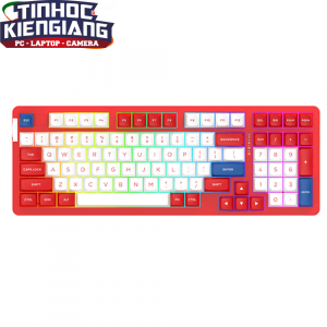 Bàn phím cơ không dây DAREU A98 PRO RED WAVE (Linear/Tactile Switch)