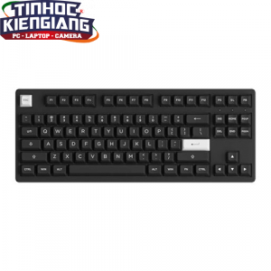 Bàn phím cơ AKKO 3087 RF White on Black (Cream Blue / Cream Yellow Switch)