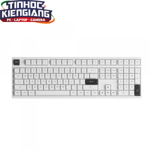 Bàn phím cơ AKKO 3108 RF Black on White (Cream Blue / Cream Yellow Switch)