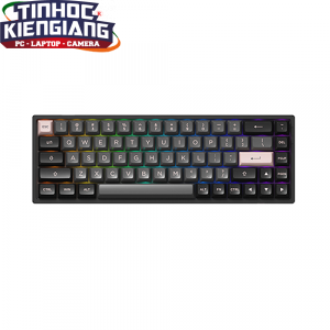 Bàn phím cơ AKKO 3068B Black & Pink RGB (Demon / Princess Switch)