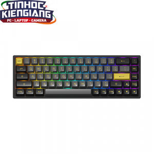 Bàn phím cơ AKKO 3068B Black & Gold RGB (Demon / Princess Switch)