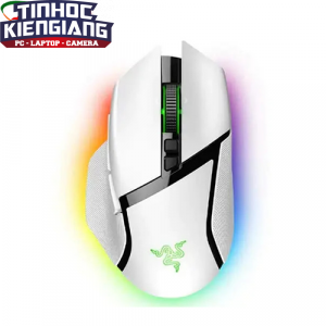 Chuột máy tính không dây Razer Basilisk V3 Pro White Edition RZ01-04620200-R3A1