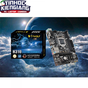 Mainboard T-WOLF H310 Chính Hãng (VGA + HDMI -DVI -SSD M.2 chuẩn PCIe)