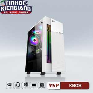 Vỏ máy tính VSP KB08 Trắng