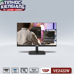 Màn hình LCD 24" VSP VE2422W FullHD 75Hz 4ms Tặng SSD 128G