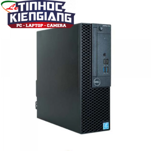Máy bộ Dell Optiplex 3050SFF Pentium G4560 (3M/3.5Ghz), Ram 4GB, SSD M2 128GB, DVD,Free OS