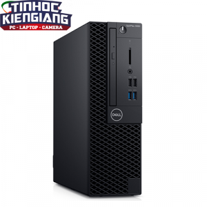 Máy bộ Dell Optiplex 3060SFF Core I3-8100 (6M/3.6Ghz), Ram 4GB, HDD 500GB, DVD,Free OS