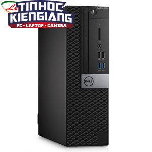 Máy bộ Dell Optiplex 5060SFF Core I3-8100 (6M/3.6Ghz), Ram 4GB, HDD 500GB, DVD,Free OS