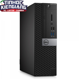 Máy bộ Dell Optiplex 5060SFF Core I3-8100 (6M/3.6Ghz), Ram 4GB, HDD 500GB, DVD,Free OS