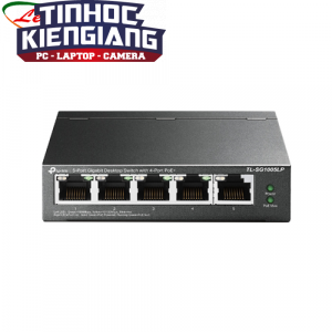 Thiết bị chuyển mạch Switch TP-Link TL-SG1005LP 5-Port 10/100/1000Mbps with 4-port PoE+
