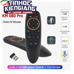 Điều khiển chuột bay tích hợp giọng nói VINABOX KM680PRO