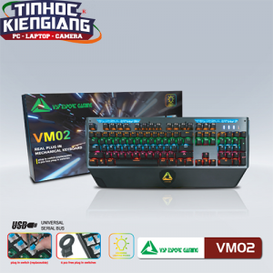 BÀN PHÍM CƠ VSP ESPORT GAMING VM02 Đen LED USB