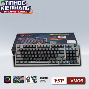 BÀN PHÍM CƠ VSP ESPORT GAMING VM06 RGB USB