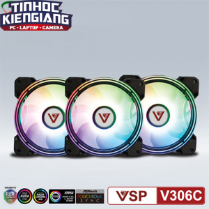 Bộ Kit 3 Fan V306C 3 FAN + HUB LED ARGB + REMOTE