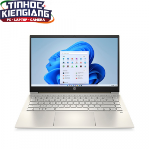 Máy Tính Xách Tay/Laptop HP Pavilion 14-dv2069TU 7C0P1PA (i3-1215U/8GB/256GB/UHD Graphics/14 inch FHD/Windows 11/Warm Gold)