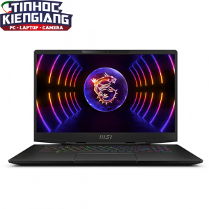 Máy tính xách tay/ Laptop MSI Stealth 17 Studio A13VI (i9-13900H/RTX 4090 16GB/Ram 64GB DDR5/SSD 4TB/17.3 Inch IPS 144Hz UHD)