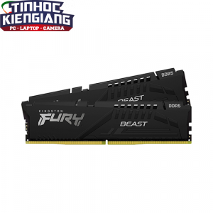 Ram Máy Tính Kingston Fury Beast Black 32GB (2x16GB) DDR5 5600MHz KF556C40BBK2-32