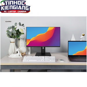 Màn hình máy tính GLOWY G24PRO 24Inch FullHD 75Hz IPS Full Viền Xoay 90 Độ