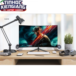 Màn hình máy tính cong GLOWY GLW32 32Inch FullHD 165Hz IPS Full Viền - Tặng Áo
