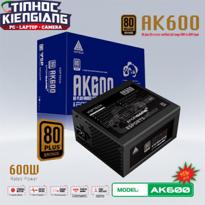 Nguồn máy tính VSP iForgame AK600 600W 80PLUS BRONZE