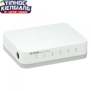 Thiết bị chuyển mạch Switch D-Link 5 Port DGS-1005A 10/100/1000