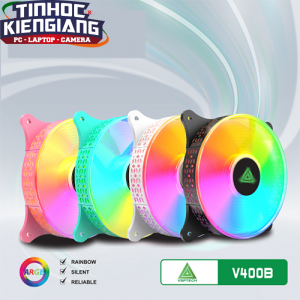 Fan Case VSP V400B LED ARGB (Đen, Trắng, Hồng, Xanh)