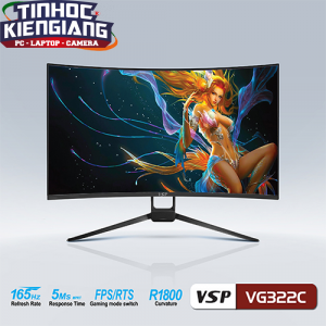 Màn hình LCD Cong 32" VSP VG322C FullHD 165Hz 5ms VA