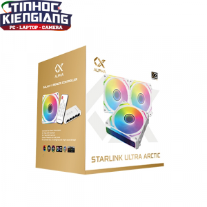 Fan Case Xigmatek STARLINK ULTRA ARCTIC ARGB (EN40856) Bộ 3 cái