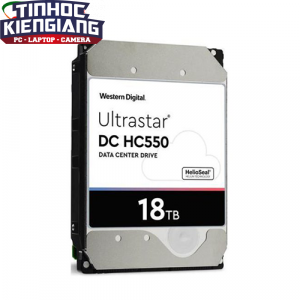 Ổ Cứng HDD ENTERPRISE WD ULTRASTAR DC HC550 Enterpise 18TB SATA WUH721818ALE6L4