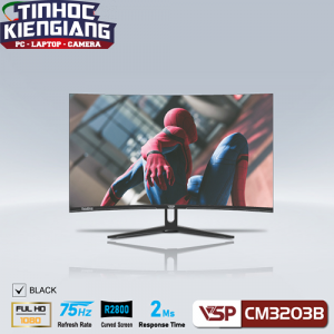 Màn hình LCD Cong 32" VSP VL32(CM3203B) FullHD 75Hz 2ms VA Đen
