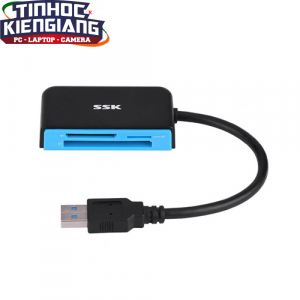 Đầu đọc thẻ nhớ SSK SCRM330 USB 3.0
