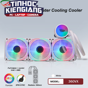 Tản nhiệt nước VSP 360VX White ARGB