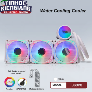 Tản nhiệt nước VSP 360VX White ARGB