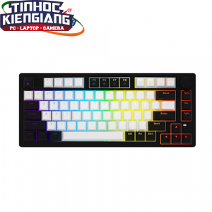 Bàn phím cơ DAREU EK75 White-Black (MULTI LED) (Switch: Dream / Firefly )