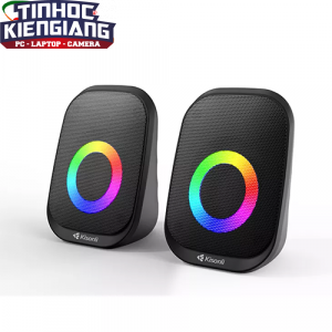 Loa vi tính 2.0 Kisonli X7 Led RGB