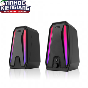 Loa vi tính 2.0 Kisonli X10 Led RGB
